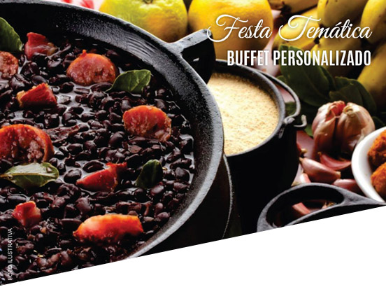 Feijoada Cláudio e Consolinha Buffet